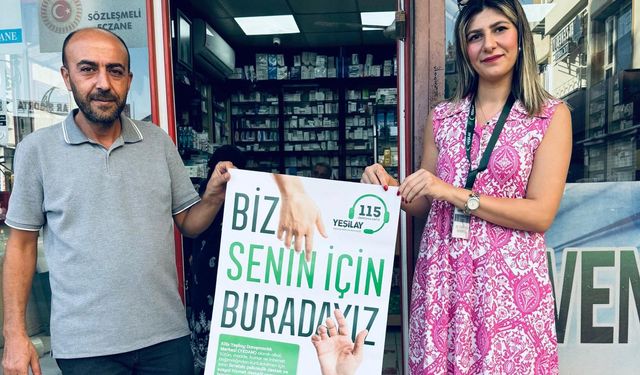 Yeşilay Kilis şubesinden eczanelere ziyaret