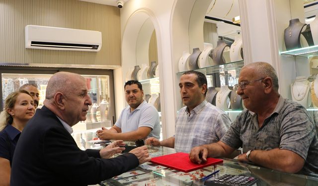 Ümit Özdağ, Kilis'te temaslarda bulundu