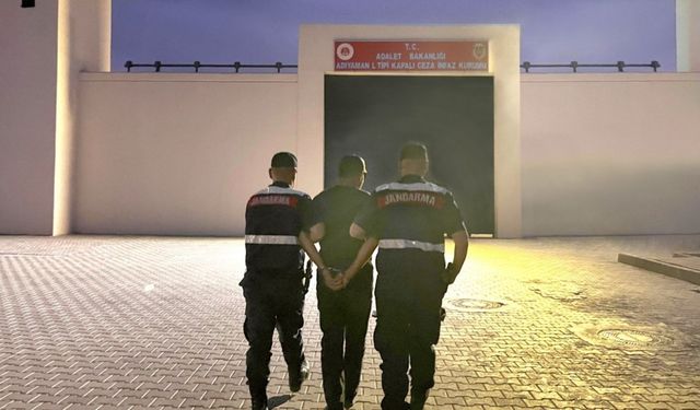 Adıyaman’da aranan hükümlü yakalandı