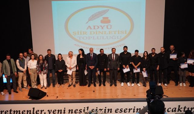 ADYÜ'de Güz Rüzgarı'nda Şiir ve Müzik Dinletisi