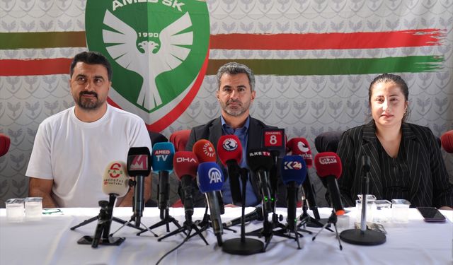 Amed SFK Başkanı Nahit Eren, basınla buluştu