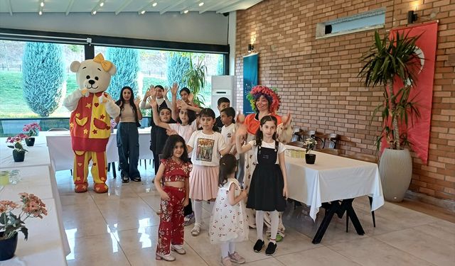 Batman'da çölyak hastası çocukların doğum günü kutlandı