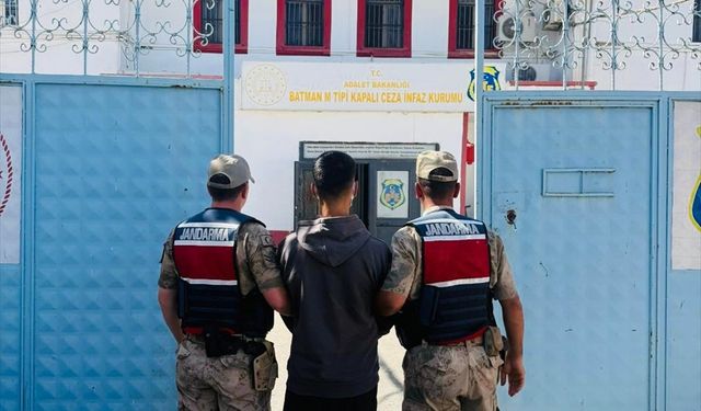 Batman'da firari 6 hükümlü yakalandı