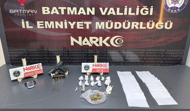 Batman'da narkotik operasyonunda 2 şüpheli tutuklandı