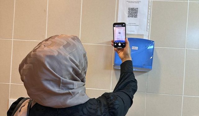 Besni Hastanesi’nde QR Kodlu Temizlik Başladı