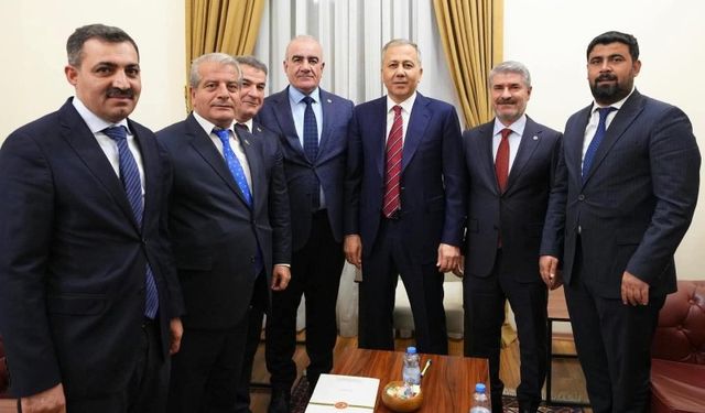 Besni Heyetinden Bakan Yerlikaya’ya Ziyaret