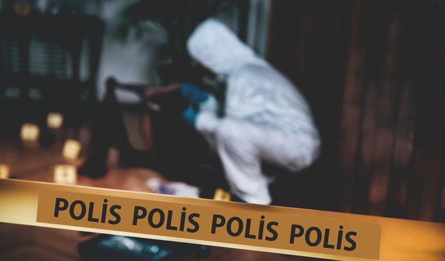 Arazide yanmış erkek bulundu...