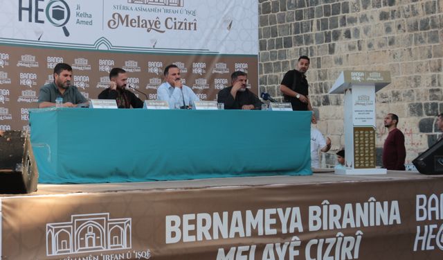 Cizre'de 'Melaye Ciziri' paneli düzenlendi