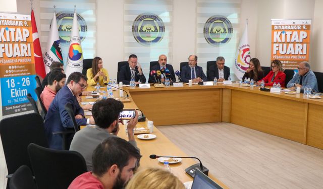 Diyarbakır'da 9. Kitap Fuarı Tanıtıldı
