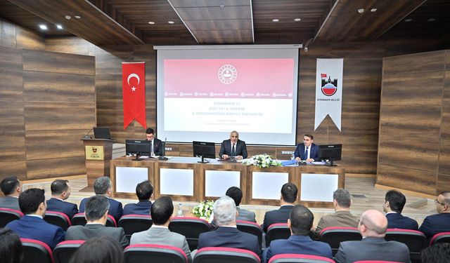 Diyarbakır'da 'İl Koordinasyon Kurulu Toplantısı' düzenlendi