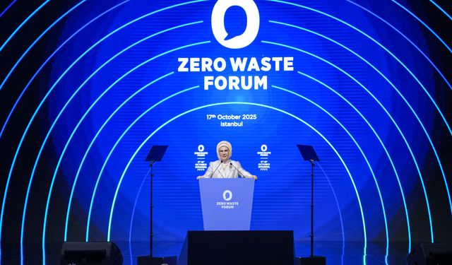 Emine Erdoğan, Uluslararası Sıfır Atık Forumu'nu paylaştı