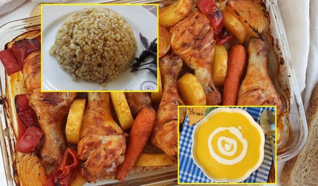 YEMEK TARİFLERİ, BUGÜNE ÖZEL AKŞAM MENÜSÜ