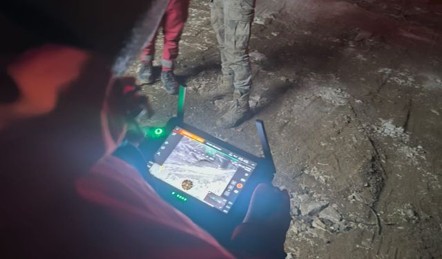 Gabar’da Kaybolan Tır Sürücüsü Termal Dronla Bulundu