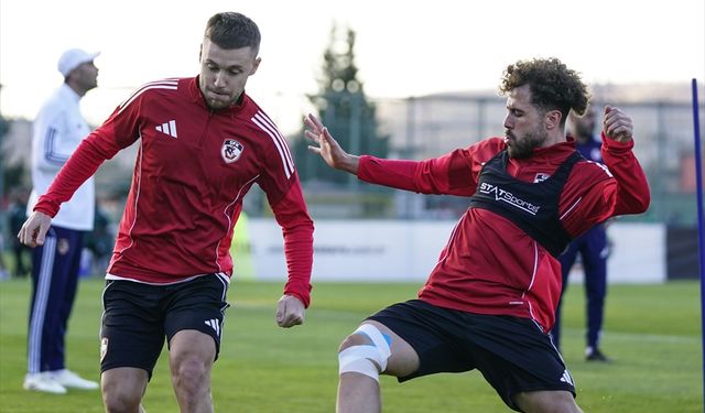 Gaziantep FK, Fatih Karagümrük maçı hazırlıklarını sürdürdü