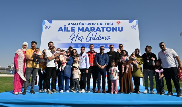 Gaziantep'te Aile Maratonu düzenlendi