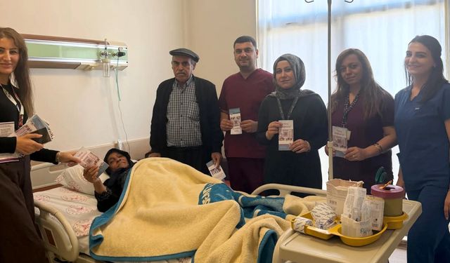 Besni Devlet Hastanesi'nden Anlamlı Etkinlik