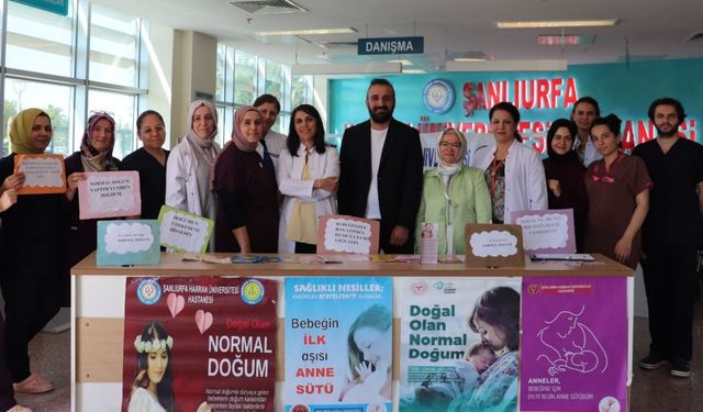 HRÜ Hastanesi'nden sağlıklı nesiller için anne sütü vurgusu