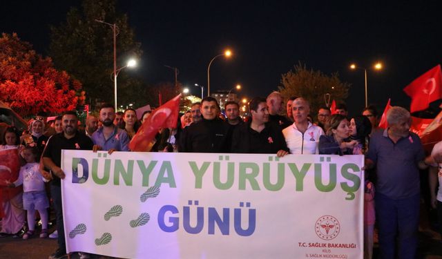 Kilis'te 'Dünya Yürüyüş Günü' etkinliği düzenlendi