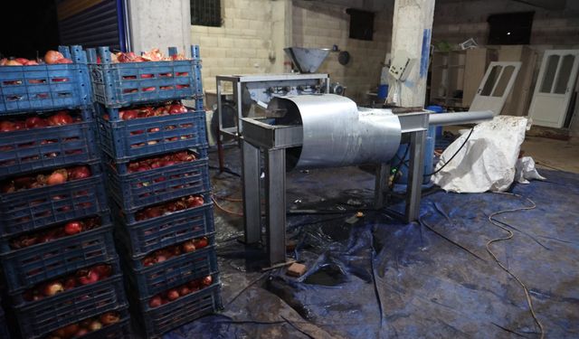 Hjyen kurallarına uymayan nar ekşisi imalathanesi kapatıldı