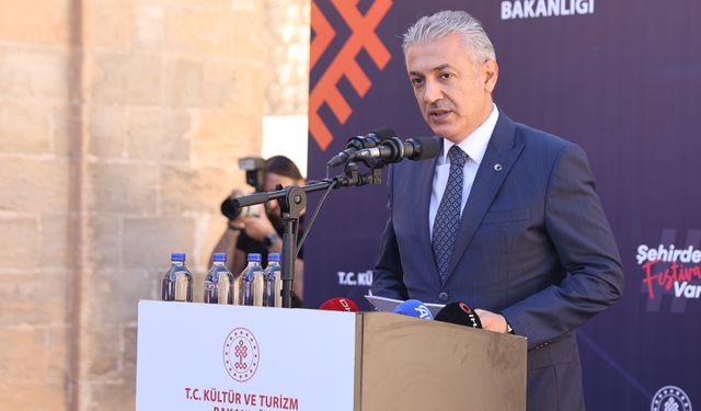 Bakan Ersoy, Mardin Kültür Yolu Festivali’nde konuştu