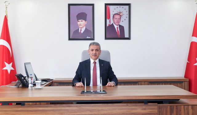 Mardin Valisi Akkoyun'dan 29 Ekim Cumhuriyet Bayramı mesajı