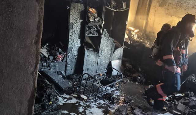 Mardin’de Yangın: 1 Çocuk Öldü, 12 Kişi Hastanede