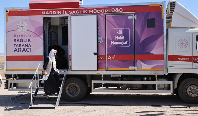 Mobil taramada kanser tespit edilen kadınların umudu arttı