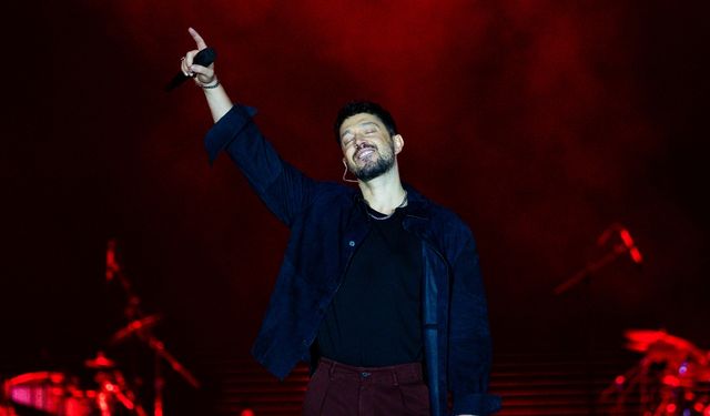 Murat Boz Mardin Kültür Yolu Festivali'nde konser verdi
