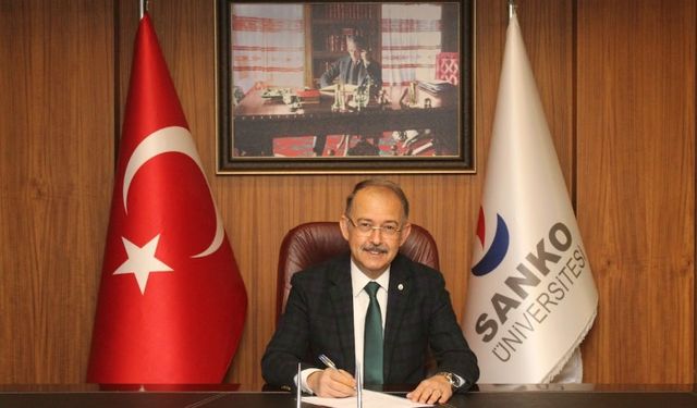 SANKO Üniversitesi Rektörü Dağlı'dan “Cumhuriyet” Mesajı
