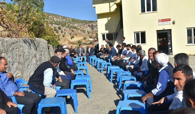 Sason Kaymakamı Başar'dan köy ziyaretleri