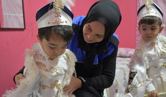 Siirt’te 'Kirvem Polis Olsun' ile 600 çocuk sünnet edildi