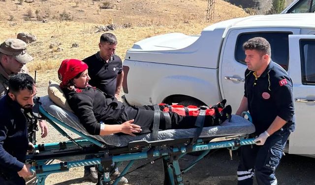 Şırnak'ta attan düşen kadın yaralandı