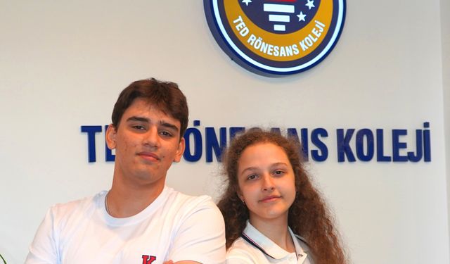 TED Rönesans Koleji öğrencisi 'Türkiye Şampiyonu' oldu