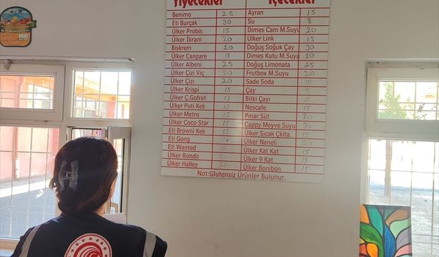 Diyarbakır'da okul kantinleri denetlendi