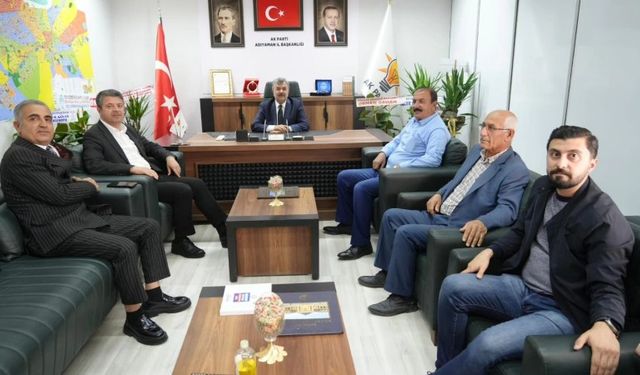 Tutdere’den Çadır’a Hayırlı Olsun Ziyareti