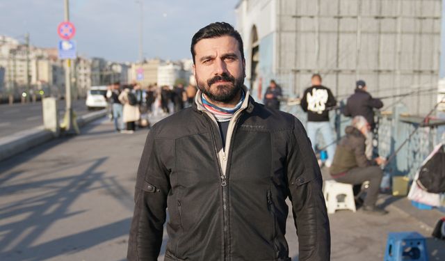 Umre turu iptal olunca Kayserili motosikletle gitti
