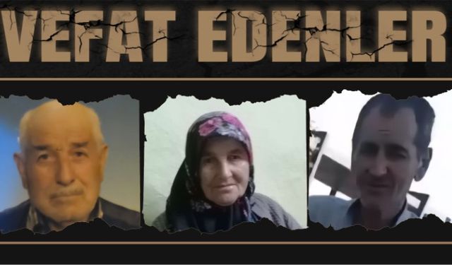 Besnide Bugün Vefat Edenler 02.10.2025