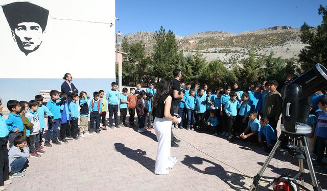 Adıyaman'ın öğrencileri bilimi 'Kaşif 02' ile keşfediyor