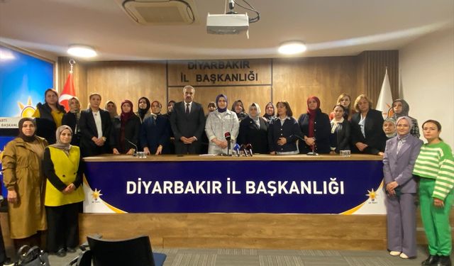 AK Parti Diyarbakır Kadın Kollarından Şiddet Mesajı