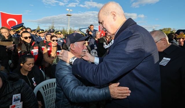 Şehit askerler için Ankara'da tören düzenlendi