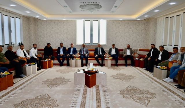 Başkan Hallaç, OSB  esnafıyla bir araya geldi