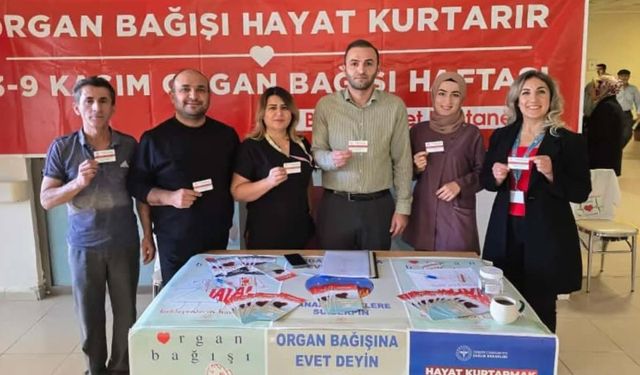 Besni'de Organ Bağışı Farkındalığı Büyüyor