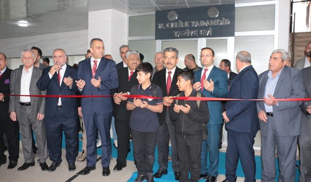Cizre'de yapımı tamamlanan taziyeevi açıldı