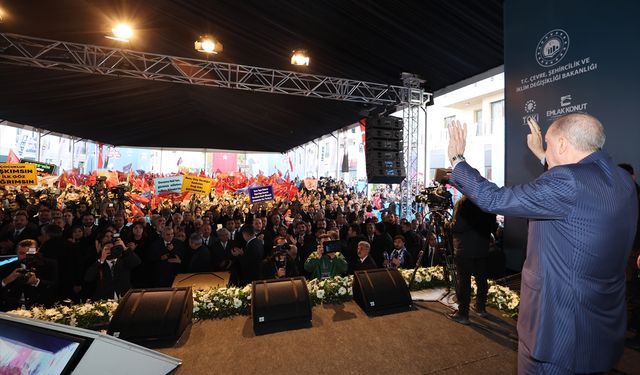 Erdoğan "Adıyaman'a En Büyük 2. Şantiyeyi Kurduk"