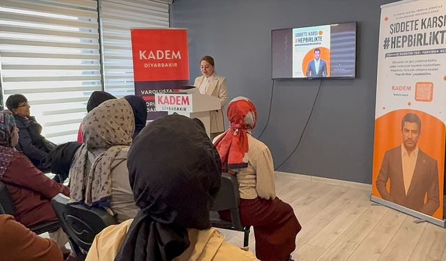 Diyarbakır’da KADEM’den Kadına Şiddetle Mücadele Programı