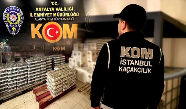 81 İlde Dev Operasyon: Sahte Alkole Geçit Yok!