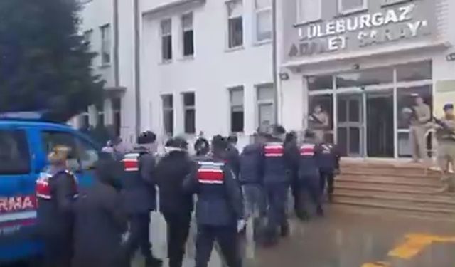 KIRKLARELİ'NDE FETÖ OPERASYONU: 5 TUTUKLAMA