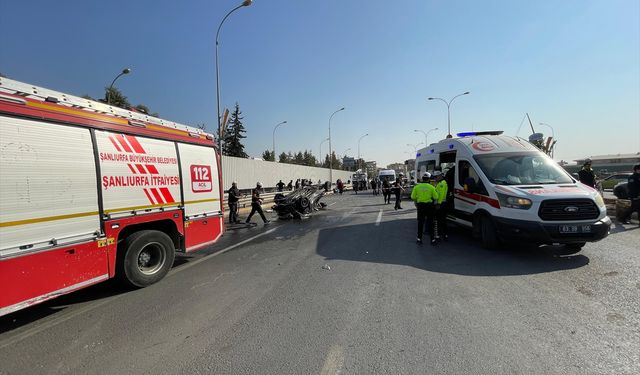 Şanlıurfa'da zincirleme trafik kazası: 2 ölü