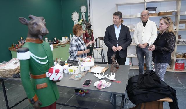 Başkan Tutdere’den “Kadın Emeği” Projesine Destek