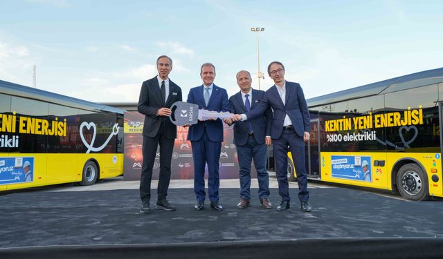 Karsan e-ATA otobüslerini Mersin Belediyesine teslim etti